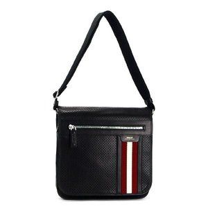 Black Bally Switzerland Shoulder Bag
